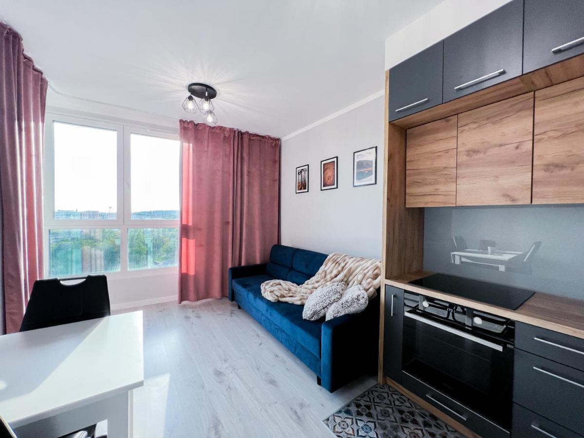 Apartamento 12 Floor Mogilska Tower Cracovia Exterior foto